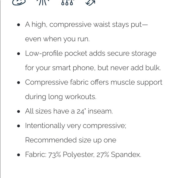 Zyia black viper pocket LNT high rise leggings - Picture 5 of 7